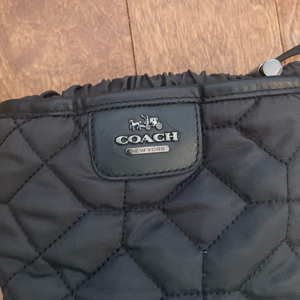 Coach Black Quilted Accessory - Picture 6 of 7